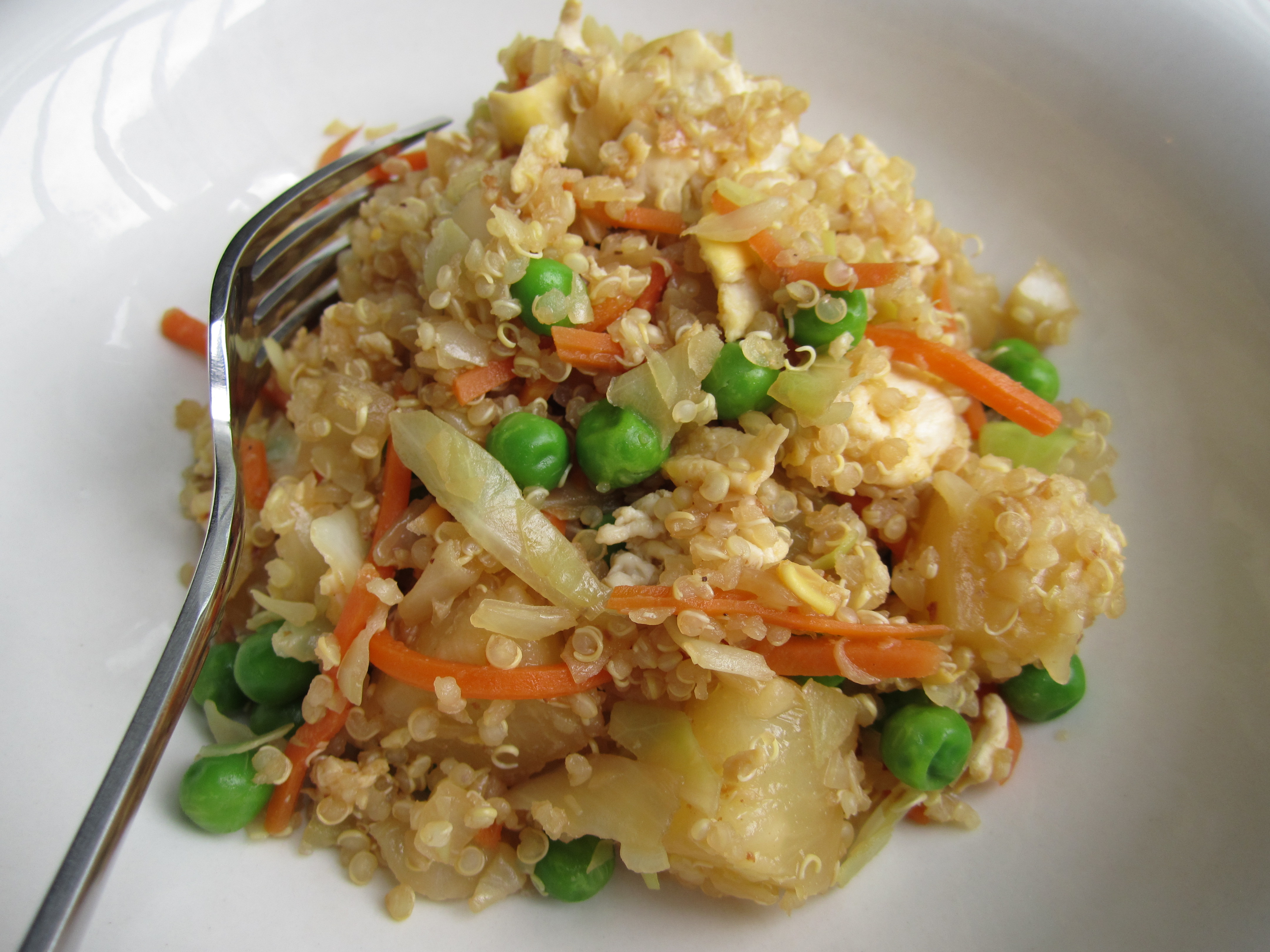 Quick and Healthy Pineapple "Fried Rice"