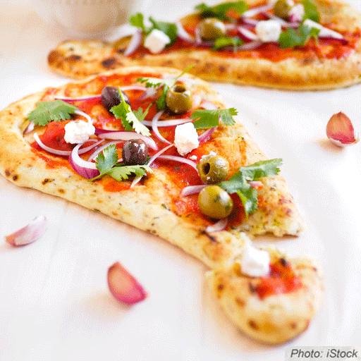 Mediterranean Chickpea Flour Flatbread