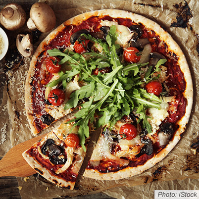 Quinoa Crust Pizza