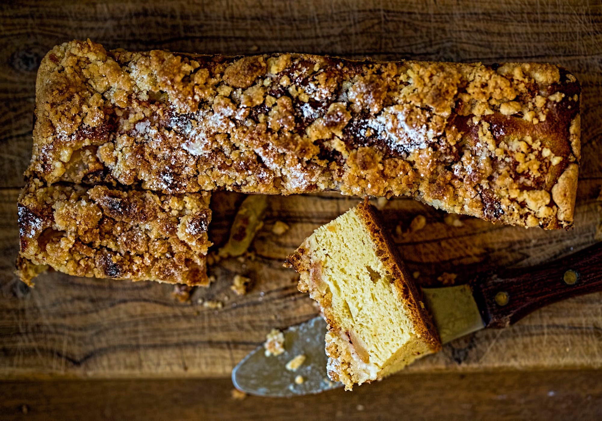 Photo: Apple Crumb Coffee Cake.