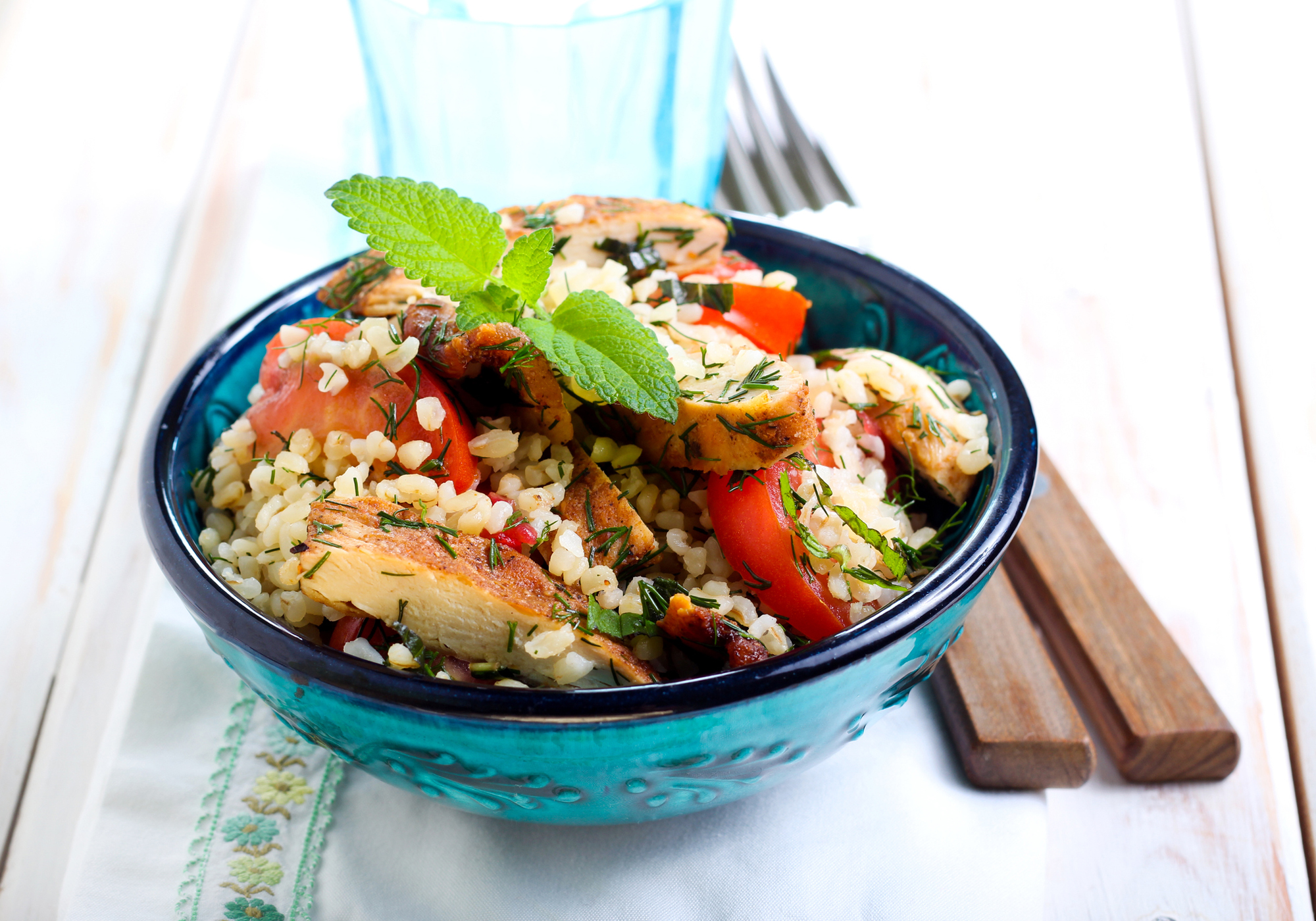 Photo: Chicken Bulgur Salad