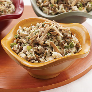 Chicken and Wild Rice Salad with Orange-Mango Vinaigrette