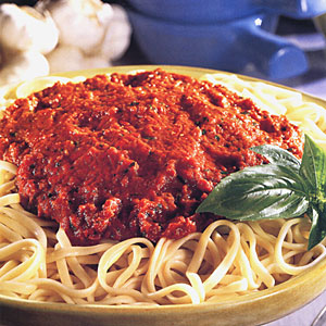 Linguine with Red Pepper Sauce