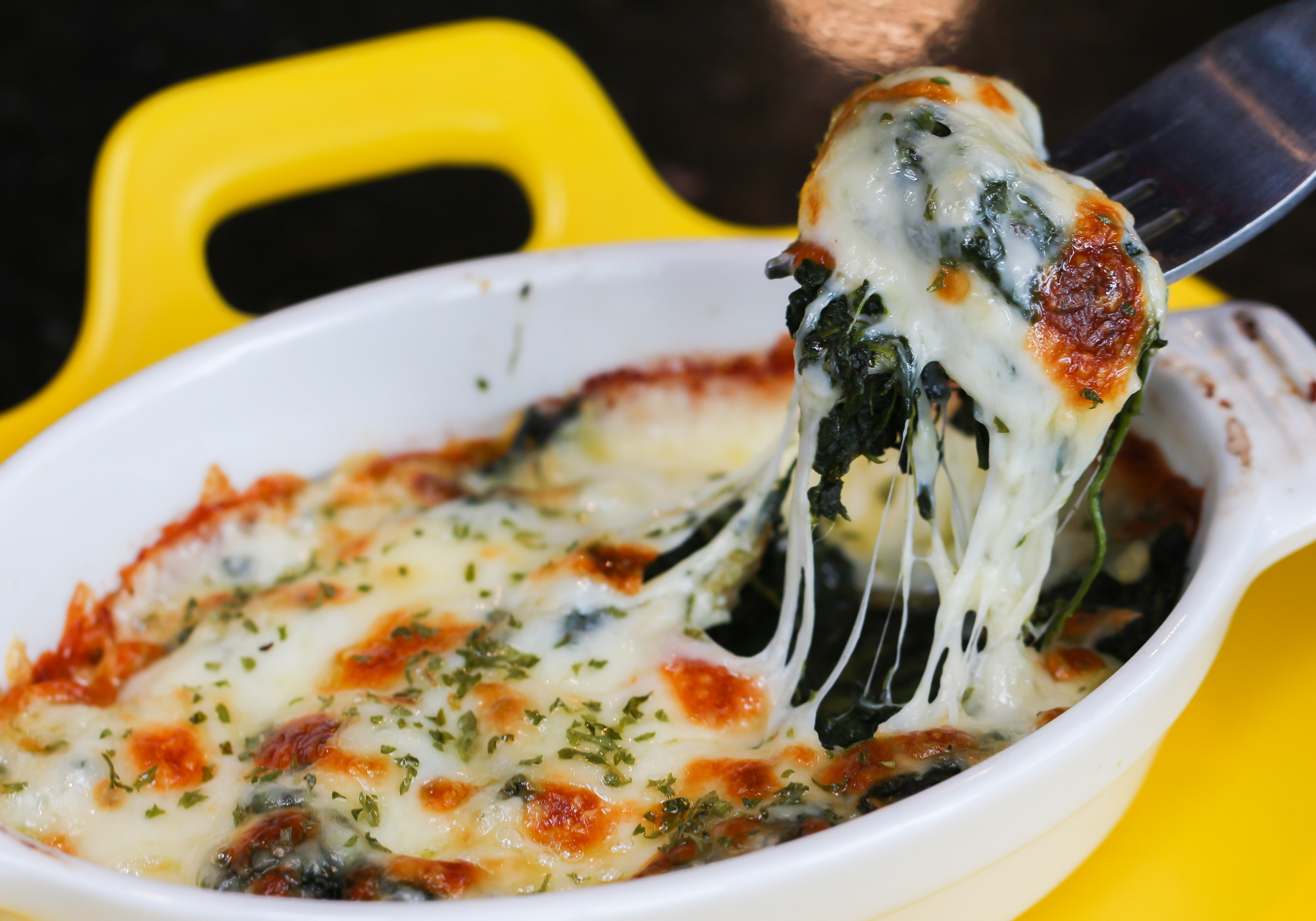 Photo: Spinach Artichoke Dip.