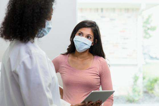 Doctor in masks