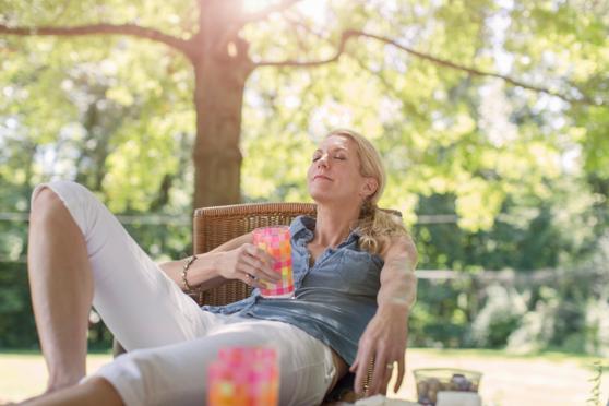 woman relaxing 