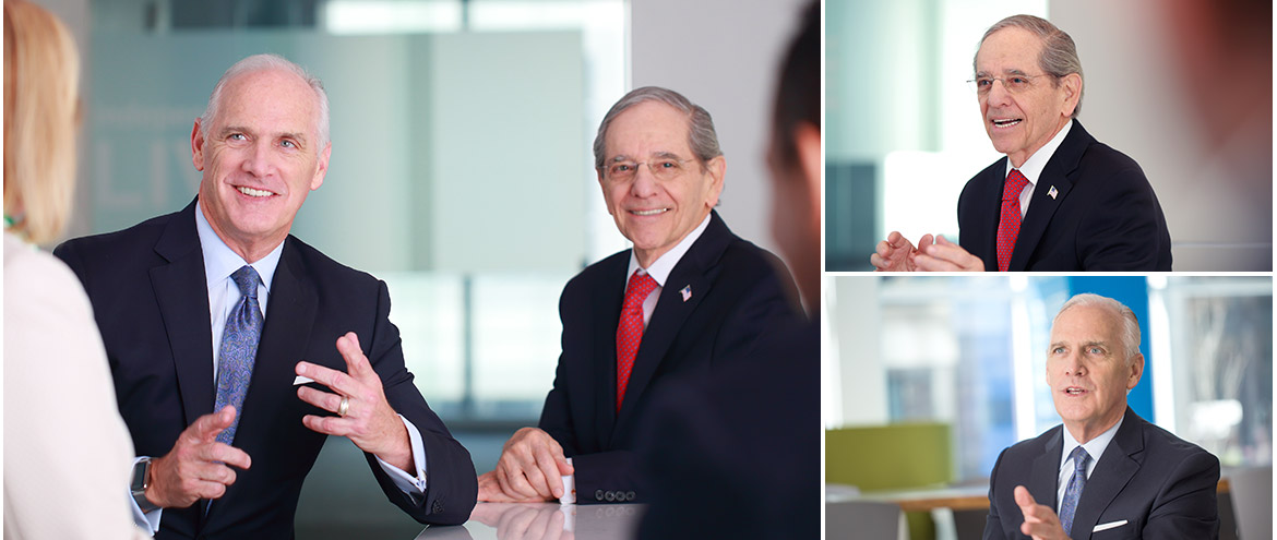 2016 Annual Report Collage Of Images Of IBX Ceo And Chairman